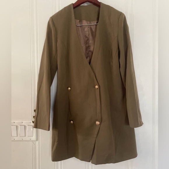 Jackets & Blazers - New Olive Women's Formal Blazer
